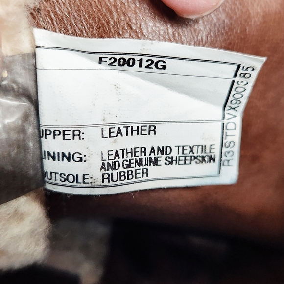 Ugg Cydnee Tall Knee High Moto Boots in Fawn Tan Suede Leather Women's Size 9 - Picture 5 of 11